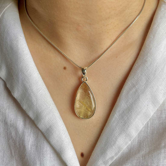 Golden Threads Of Nature: Exclusive Rutile Jewelry